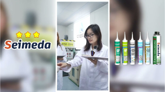 Silicone sealant enlongation