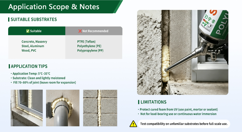 Application Scope & Notes
