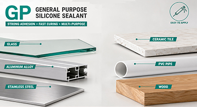 Wide Adhesion & Reliable Sealing: