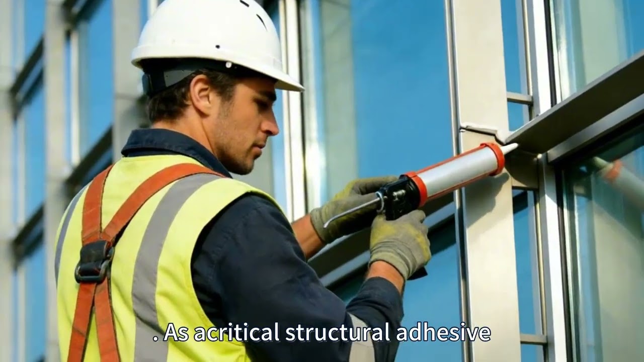 Curtain Wall Sealant Application & Performance Demonstration | Silicone Sealant for Curtain Wall