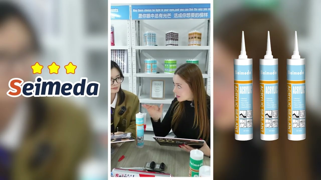 Acrylic Adhesive Introduction Water Based Acrylic Sealant for Construction