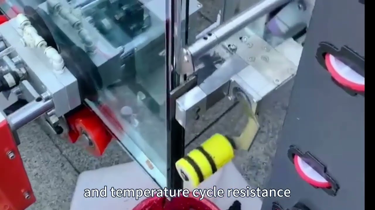 Insulating glass (IG) sealant application video