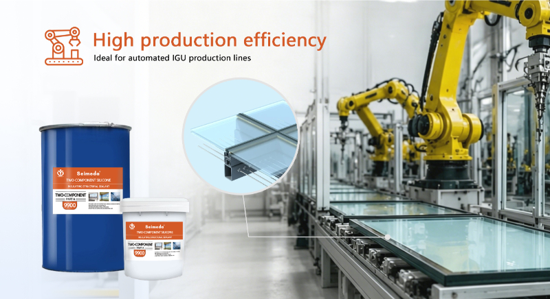 High production efficiency