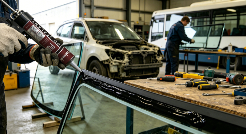 Solution 1: Automotive Glass Structural Bonding & Sealing