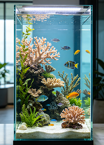 Large Glass Aquarium